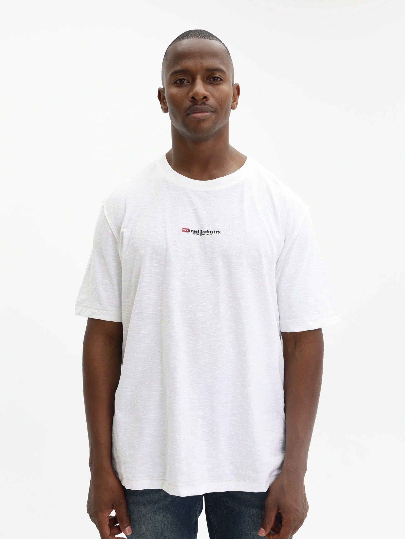 Diesel T-Shirt T-Adjust K2 Logo White